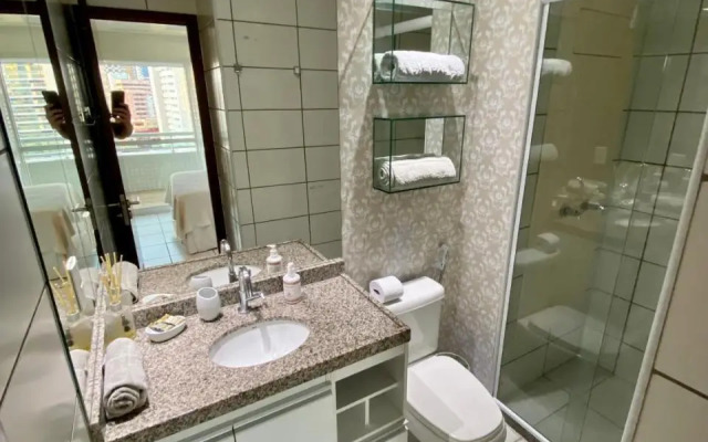 APARTAMENTO 17º Andar Beira Mar com 2 QUARTOS