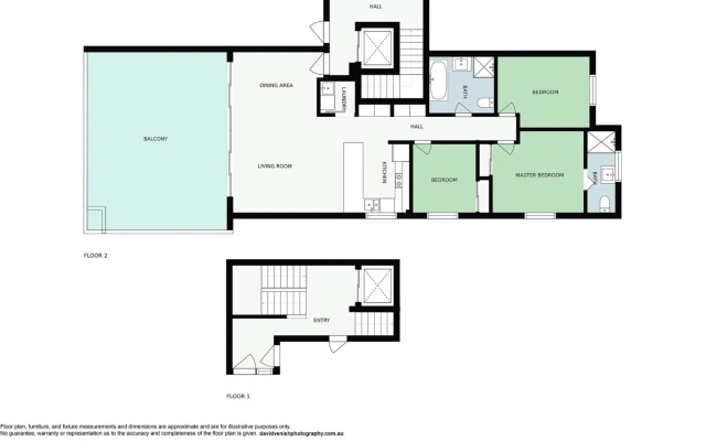 Sun Filled Balcony Just a 2 Minute Walk to the Beach — hotel in Huskisson
