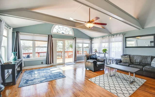 Waterfront Home w/ Dock & Yard in Hampton!