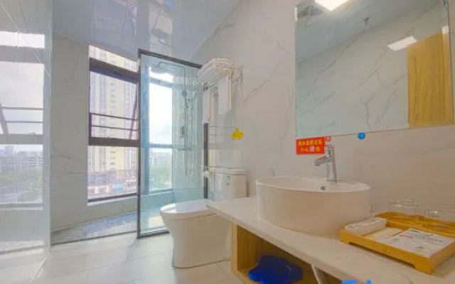 Green Apartment Hotel (Changsha Xiangya Hospital Subway Station Provincial Museum Branch) – Bathroom – Changsha