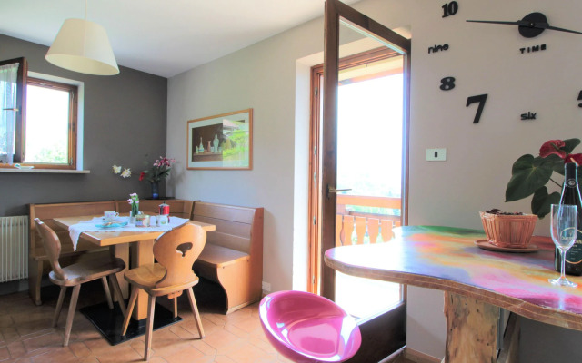 Bright apartment in Val di Fiemme with spacious terrace