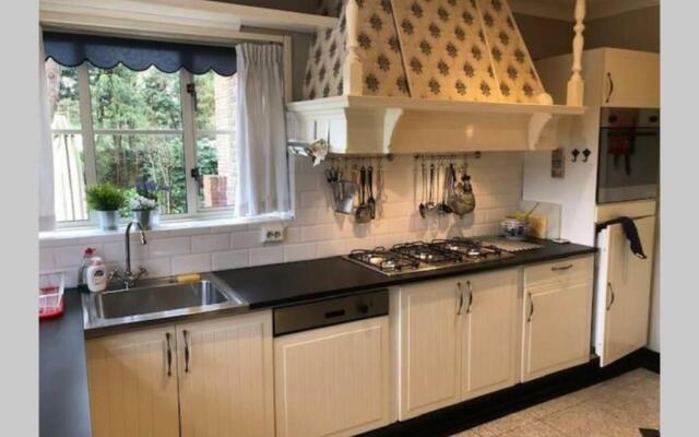 Vrijstaande rietgedekte villa nabij uitvalswegen