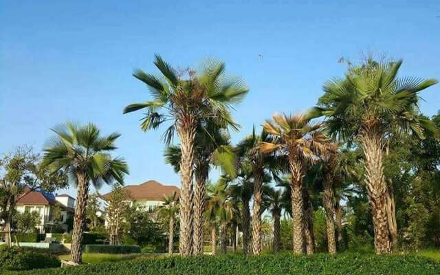 Panorama sea view at Boulevard Cha-am