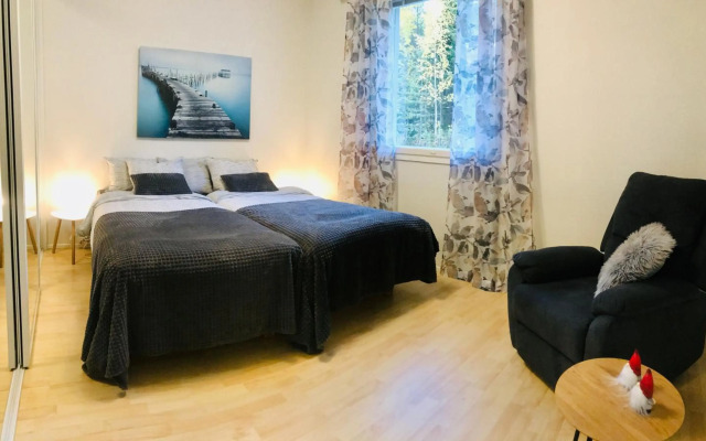 Townhouse - 1bdr-Sauna-Fireplace - close to Santa Claus Village