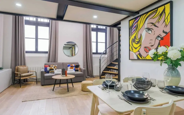 Parisian Duplex Cocoon in Saint-germain-des-pres