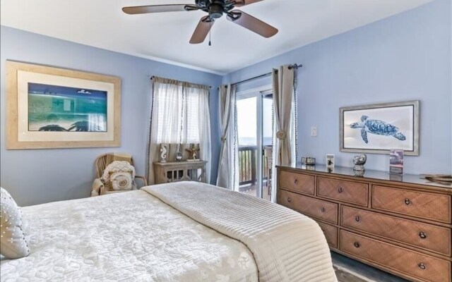 Sand Dollar Ocean View Condo With Salt Water Pool and Private Walkway to Beach by Redawning