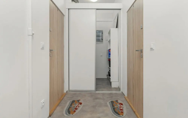Grey and Beige Poznan Studio by Renters