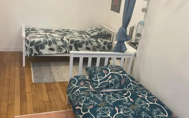 Spacieux et confortable T3 dans Paris