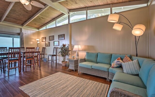 Oceanfront Kona Home w/ Beach Access & Views!