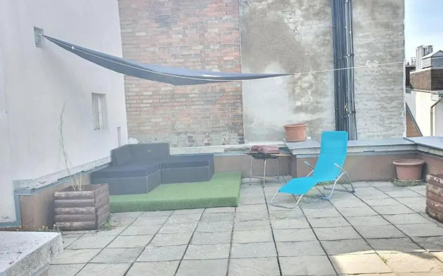 Master apartment with rooftop terrace