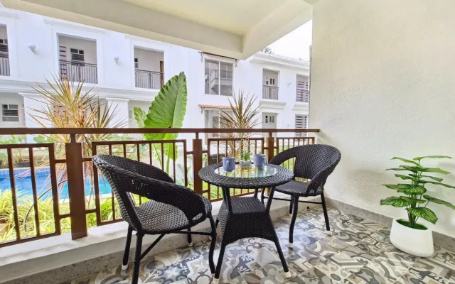 Sereno By Dancenter 1bhk Apartment In Siolim