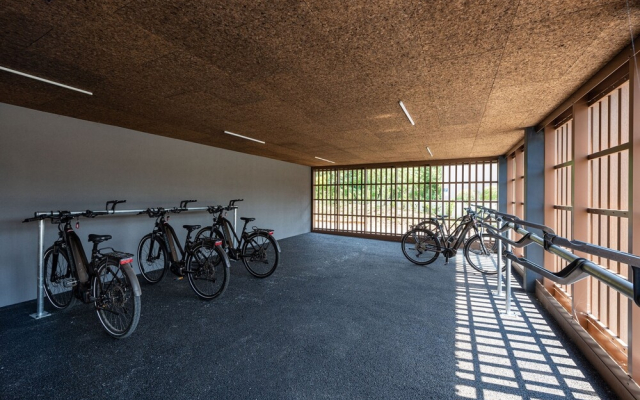 New High Tech Apartment Complex Modern, Simple and Stylish