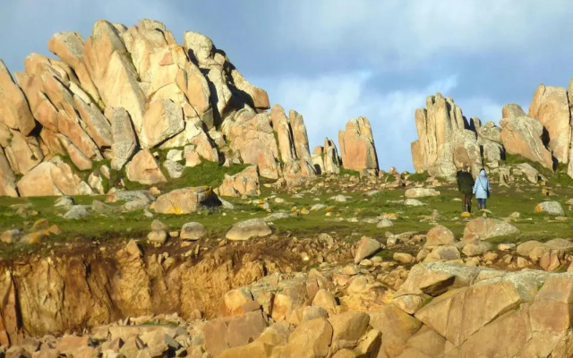 Natural Stone House With Maritime Flair