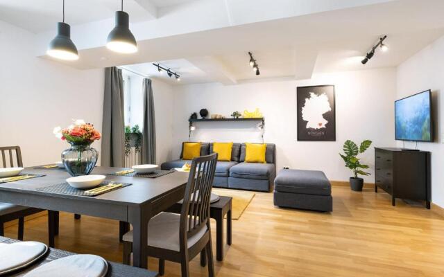 MARIENPLATZ Apartment 2 bedrooms living room kitchen