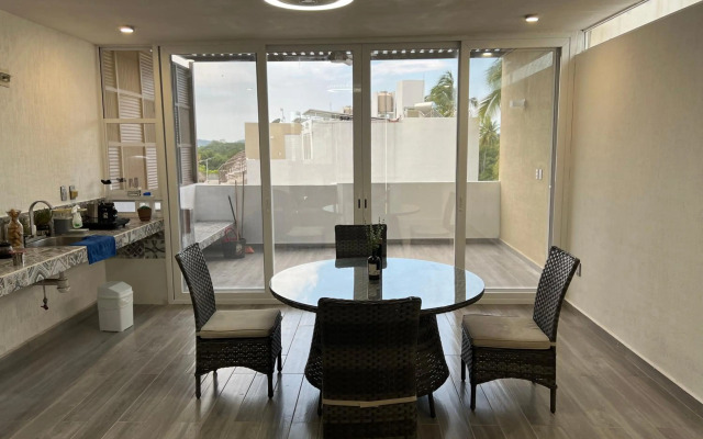 Nuevo penthouse con terraza privada, alberca y area infantil