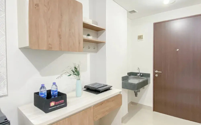 Modern Neutral Studio Room Transpark Cibubur Apartment