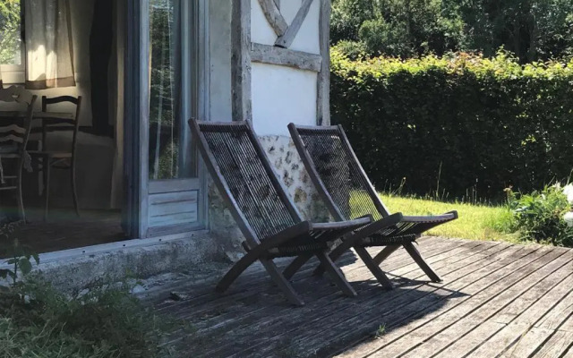 Chaumière aux portes d'Honfleur