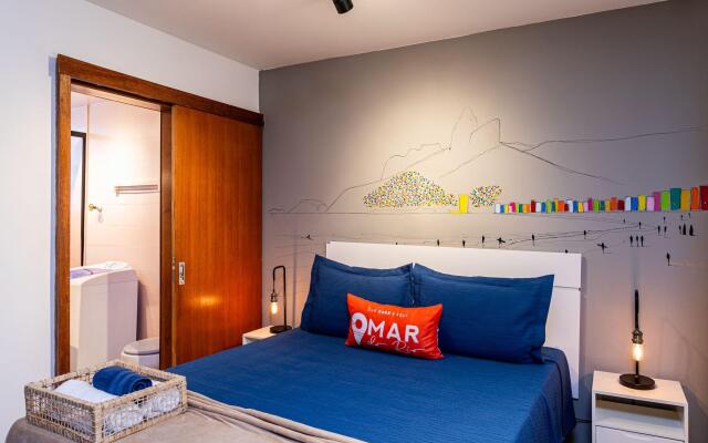 Quarto&Sala a 550m da Praia de Ipanema | PFA58/804