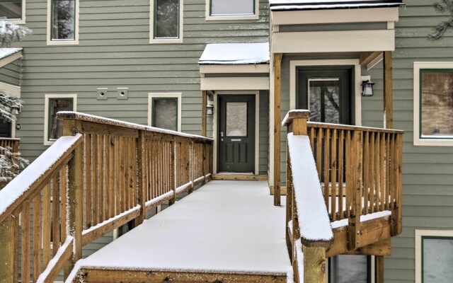 Slopeside Snowshoe Condo - Walk to Ski Lifts!
