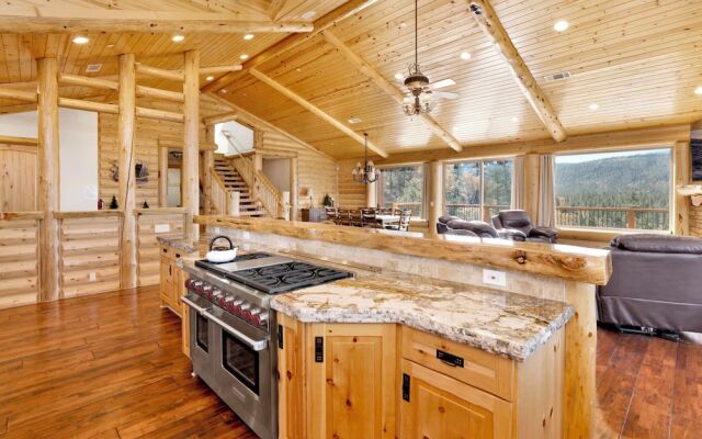 Golden OAK LOG Cabin #2206