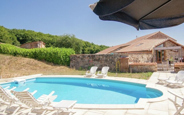 Spacious Holiday Home in Roussines With Private Pool