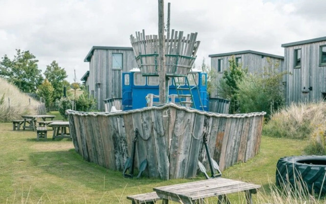 Beach Cottage in Netherlands With BBQ