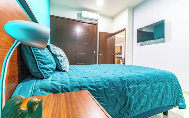 New Centric apt. with pool & jacuzzi