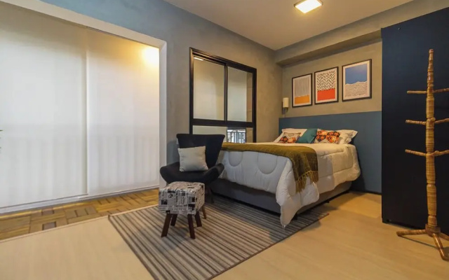 Flat Pet Friendly c Academia a 200m do Metr