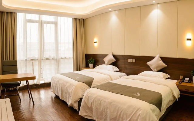 GreenTree Eastern Rizhao High Speed Railway Station Hotel – Guest Rooms – Rizhao