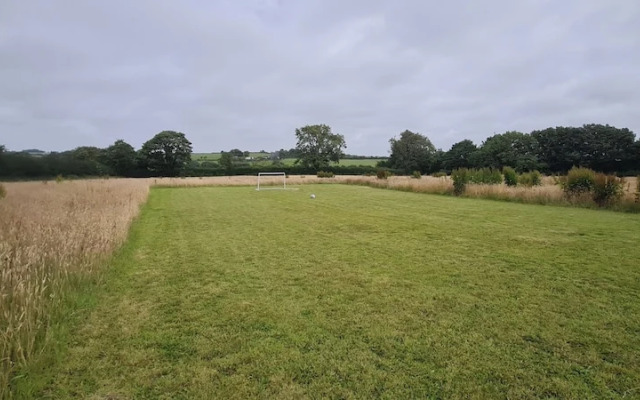 Dog Friendly Cozy Bell Tent With Log Burner