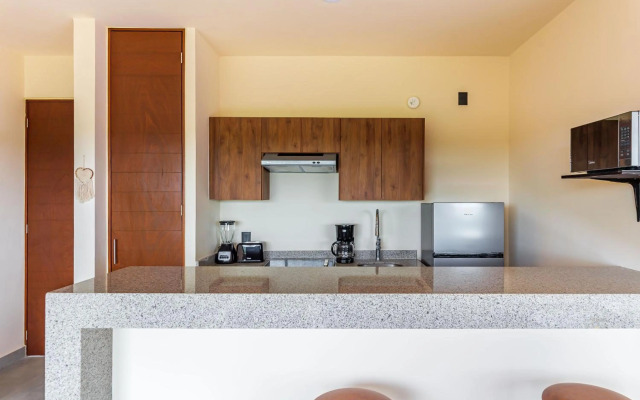 Penthouse Studio with Gym, Swimming-pool, Outdoor BBQ, Aldea Savia