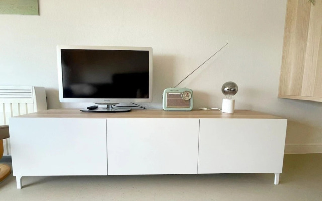 Apartment by Belgian Coast With Sea View