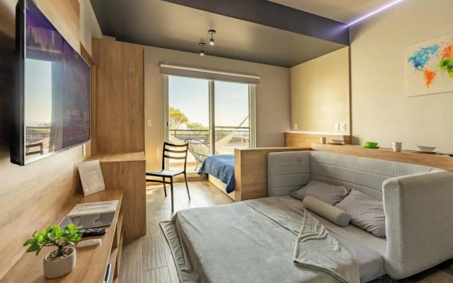 Loft with Pools and Rooftop Sky Bar