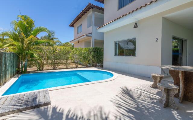 Casa com piscina a 400m da praia MSR003