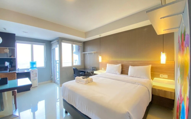 Spacious And Modern Studio Room At Sudirman Suites Bandung