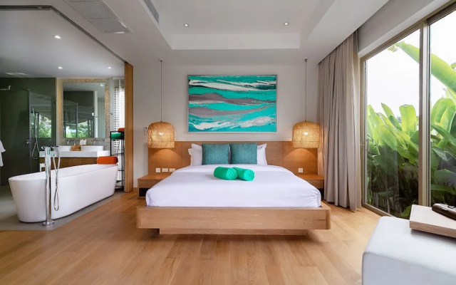Modern 3BR Villa with Private Pool & BBQ