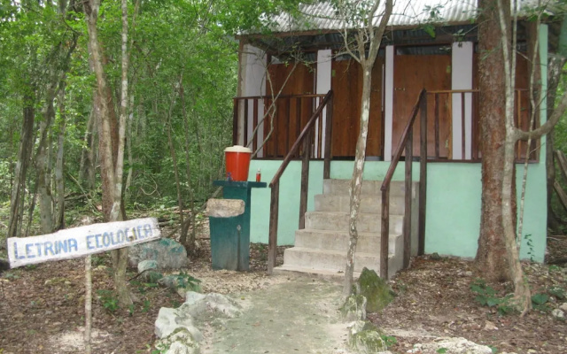 Campamento Yaaxche en Calakmul