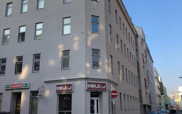Modern apartment with balcony