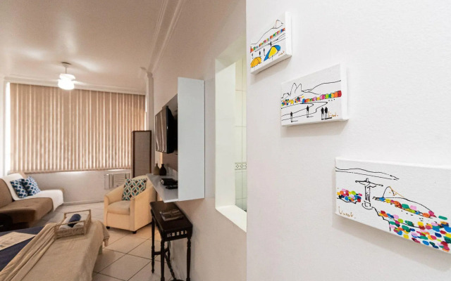 Studio em Copacabana perto da praia | NSC1355/402