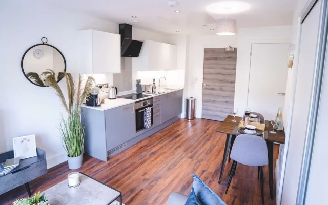 Staycay Modern Studio Apartment in Sheffield City Centre