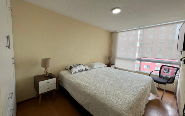 Departamento céntrico y moderno, exelente ubic.