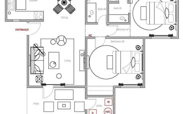 Cozy 2BR Heated Pool 219 by Wanderjaunt