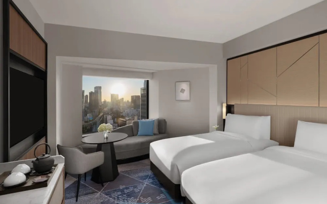 Premium High Floor Twin room (트윈 침대 2개) 사진 2