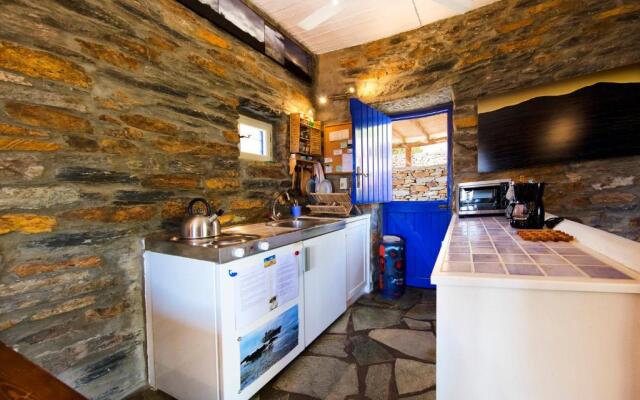 Stone house with a magical view