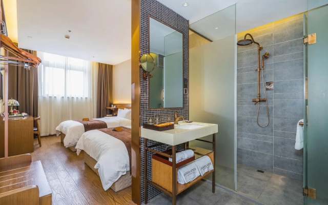 Zhe fei Coffetel (Shanghai Jinshan City Beach Bailian Shopping Center) – Guest Rooms – Shanghai