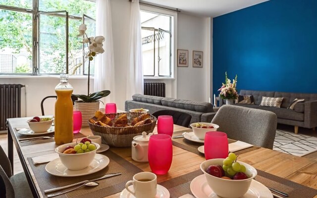 Saint Germain Bon March Chic Three Bedroom