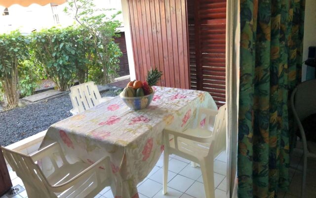 Apartment With one Bedroom in Le Moule, With Wonderful sea View, Terrace and Wifi