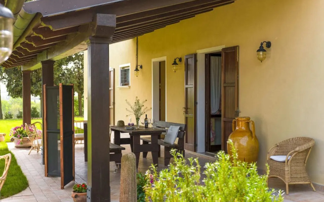 Inviting Holiday Home in San Costanzo With Swimming Pool