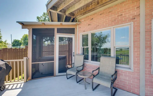 4 Mi to German Village: Studio w/ Hot Tub!