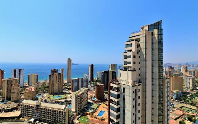 Apartment With one Bedroom in Benidorm, With Wonderful sea View, Pool